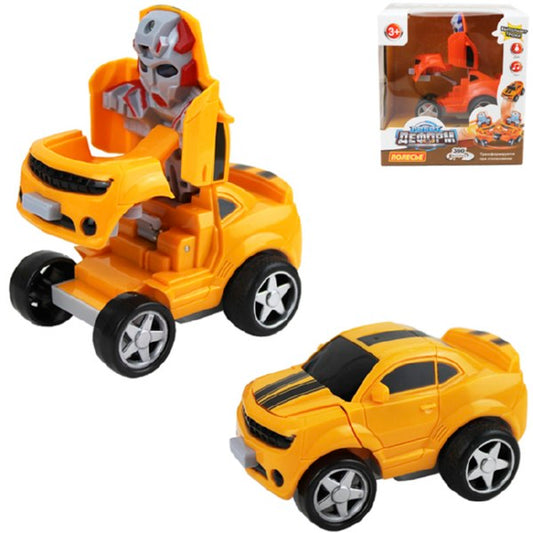 "РОБОТ ДЕФОРМ", АВТОМОБИЛЬ ИНЕРЦИОННЫЙ (СО СВЕТОМ И ЗВУКОМ) (В КОРОБКЕ) в кор.12шт