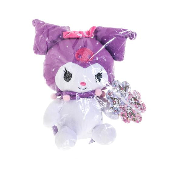 Игрушка мягкая Kuromi San RIO Куроми 17см без чипа, в пакете МУЛЬТИ-ПУЛЬТИ в кор.24шт