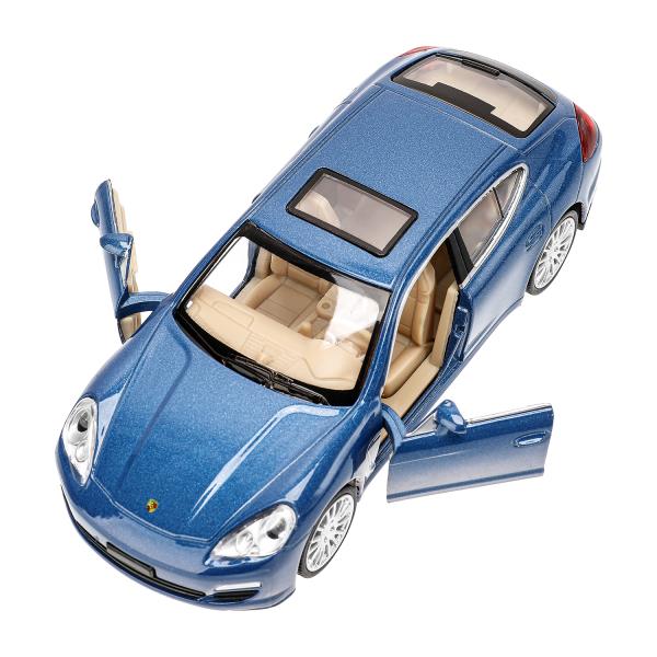 Машина металл свет-звук PORSCHE panamera, 15,5 см, двери, инерция Технопарк в кор.2*24шт