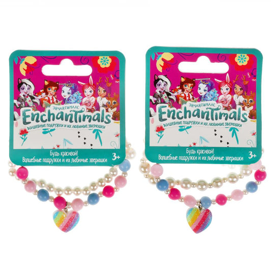 Аксессуары д/девочек ЭНЧЕНТИМАЛС браслеты, 3шт в пак. МИЛАЯ ЛЕДИ уп-10шт в кор.100уп