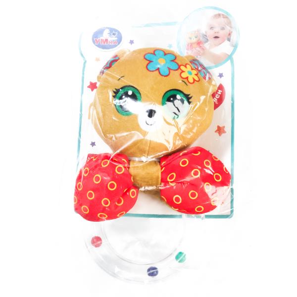 Погремушка на кольце мишка на блист. Умка в кор.250шт