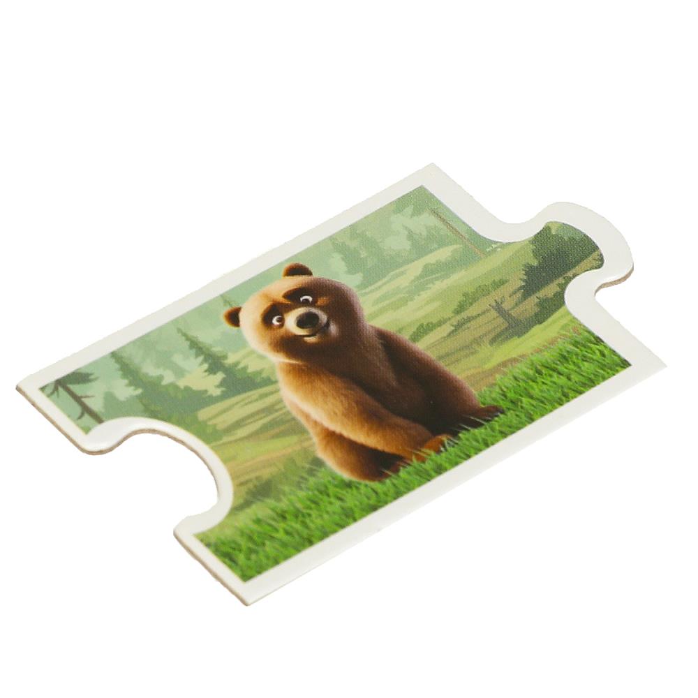 Чей это домик? Развивающая игра-пазл. 32 пазла. 285х190х35 мм. Умные игры в кор.20шт