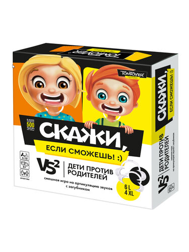 Игра настольная для детей и взрослых "Скажи если сможешь" (TomToyer)