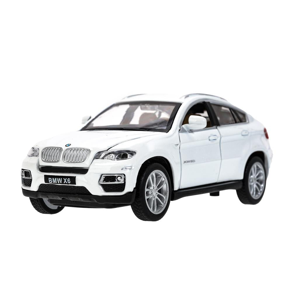 Машина металл свет-звук BMW X6, 15,5 см, двери, капот, багажник, инерция Технопарк в кор.2*24шт
