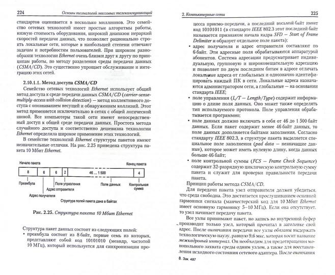 Основы технологий массовых телекоммуникаций