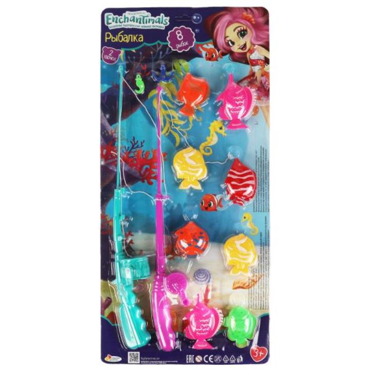 Играем вместе. Игра рыбалка "Enchantimals" магниты, блист.25х5х5см арт.1803V100-R4
