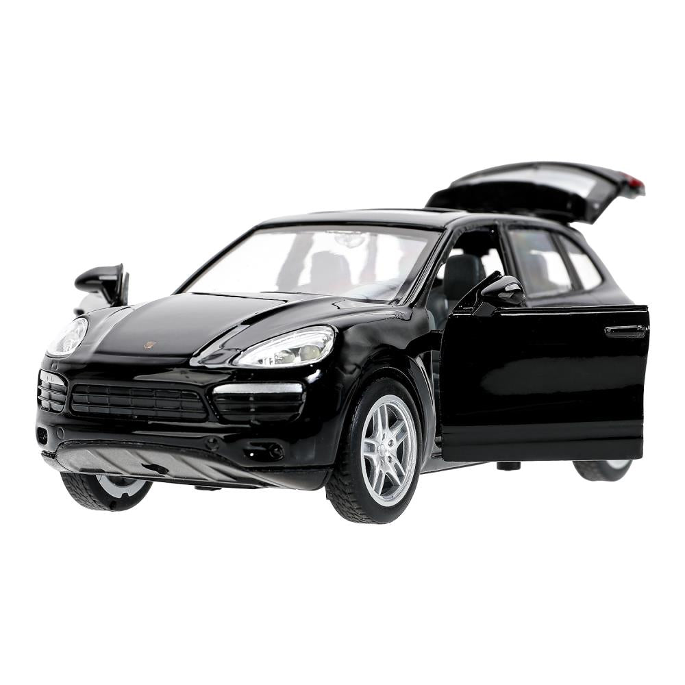 Машина металл свет-звук PORSCHE cayenne, 15 см, двери, багажник, инерция Технопарк в кор.2*24шт