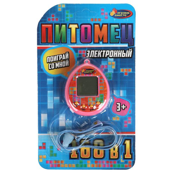 Электронная логическая игра питомец, блист.18*10,5*2см ИГРАЕМ ВМЕСТЕ в кор.4*72шт