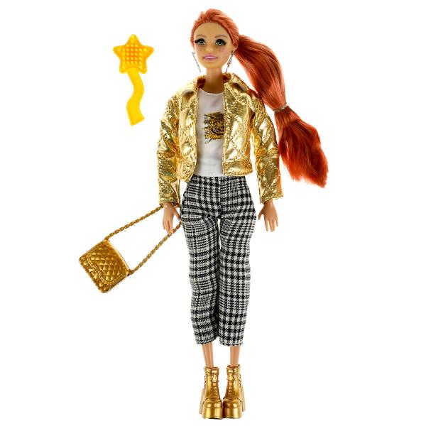 Карапуз. Кукла "София" 29см в демисезонной одежде руки и ноги сгиб, акс, арт.66001-F9-S-BB