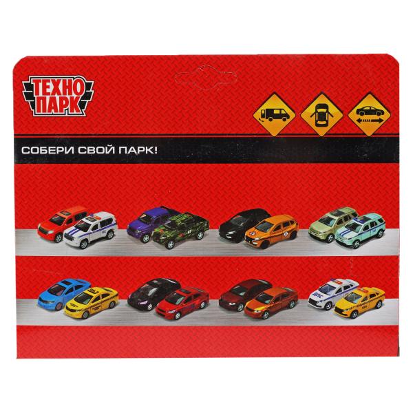 MASTER-14POL-WH 326462 Машина металл RENAULT MASTER ПОЛИЦИЯ 14 см, двери, инерц, белый, кор. Технопа