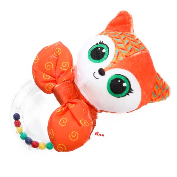 Погремушка на кольце Лисичка на блист. Умка в кор.250шт