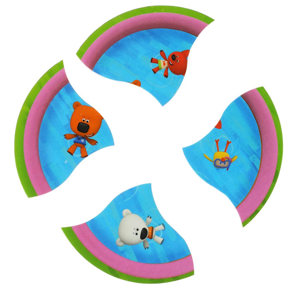 Игрушка деревянная Ми-ми-мишки вкладыш индейцы и ковбои Буратино в кор.100шт