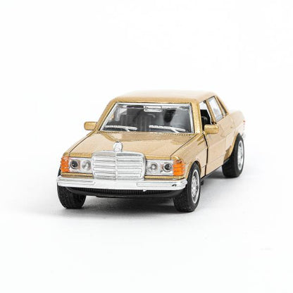 Модель металл MERCEDES-BENZ w116 12,5см инерция, двери Технопарк в кор.2*120шт