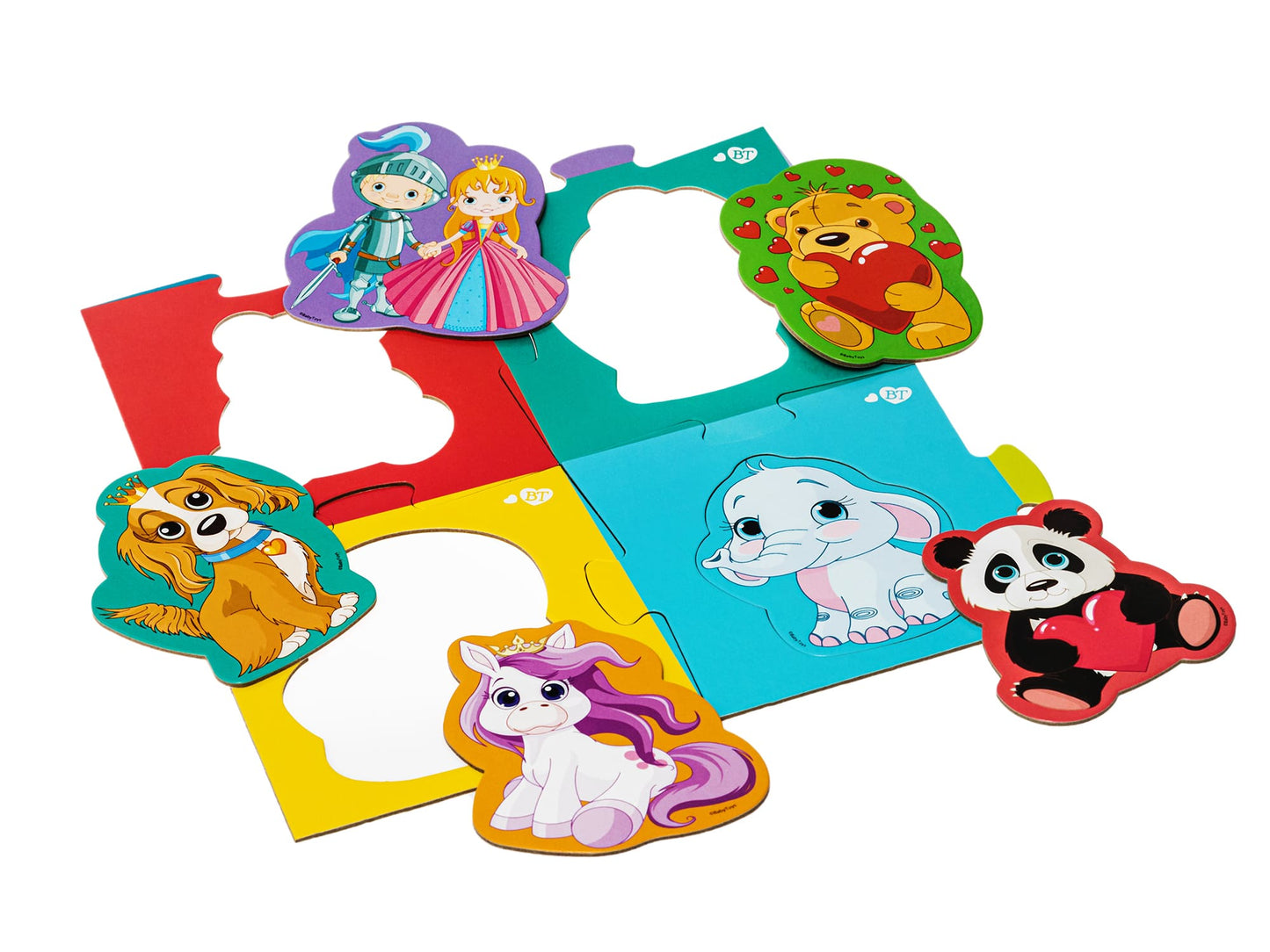 Пазлы MAXI "Милашки" 24 эл Baby Toys (поле 61х47см)