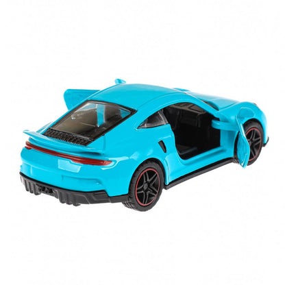 Машина металл porshe 911 turbo инерция, двери, размер 10.5 Технопарк в кор.2*120шт
