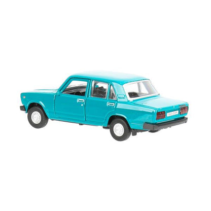 Машина металл LADA ваз-2105 1997 12 cm, двери, багаж, инерц., кор. технопарк Технопарк в кор.2*36шт