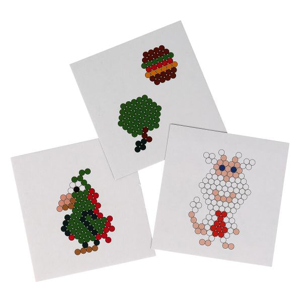 Набор д/детского тв-ва БУБА аквамозаика 400 бусин МУЛЬТИ АРТ в кор.48шт