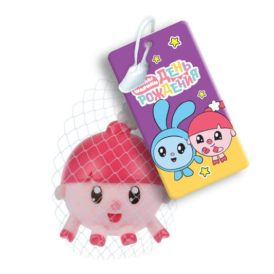 Игрушка пластизоль для ванны Малышарики КАПИТОШКА в кор.100шт