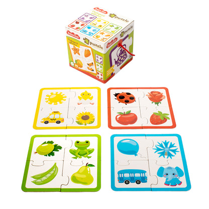 Пазлы "Собирай цвета" 24 эл Baby Toys (макси)