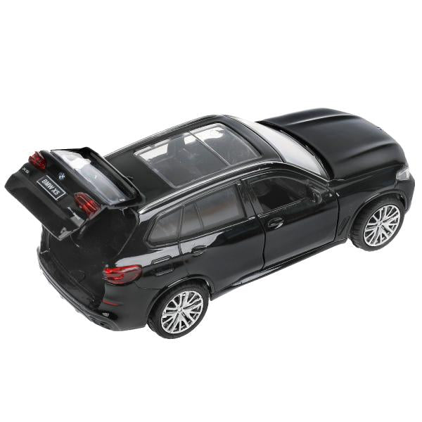 Машина металл BMW X5 M-SPORT 12 см, двери, багаж, инерц, черн, кор. Технопарк в кор.2*36шт