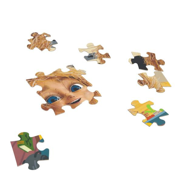 Домовёнок Кузя. Макси-пазлы в коробке. 35 деталей. 180х127х35 мм. Умные игры в кор.24шт