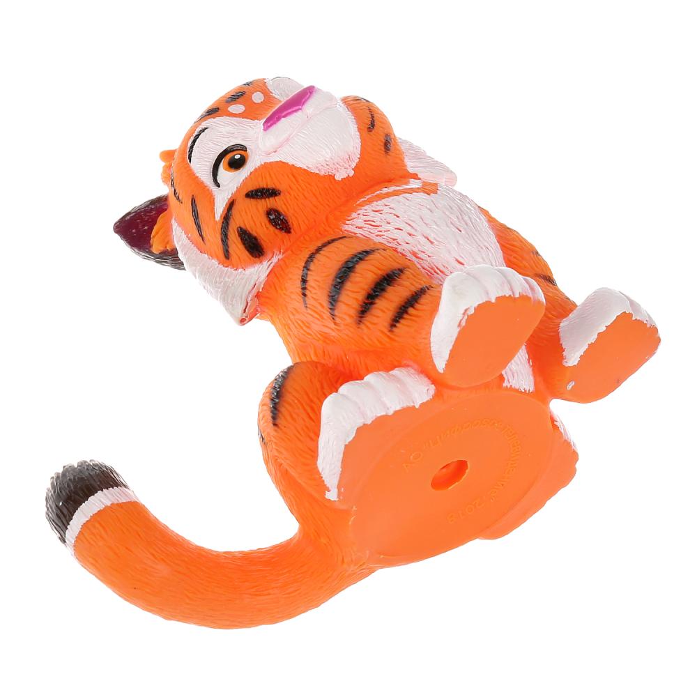 ИГРУШКА ПЛАСТИЗОЛЬ ДЛЯ ВАННЫ "Капитошка" Лео и Тиг, Тиг в сетке (русс. уп.) в кор.50шт