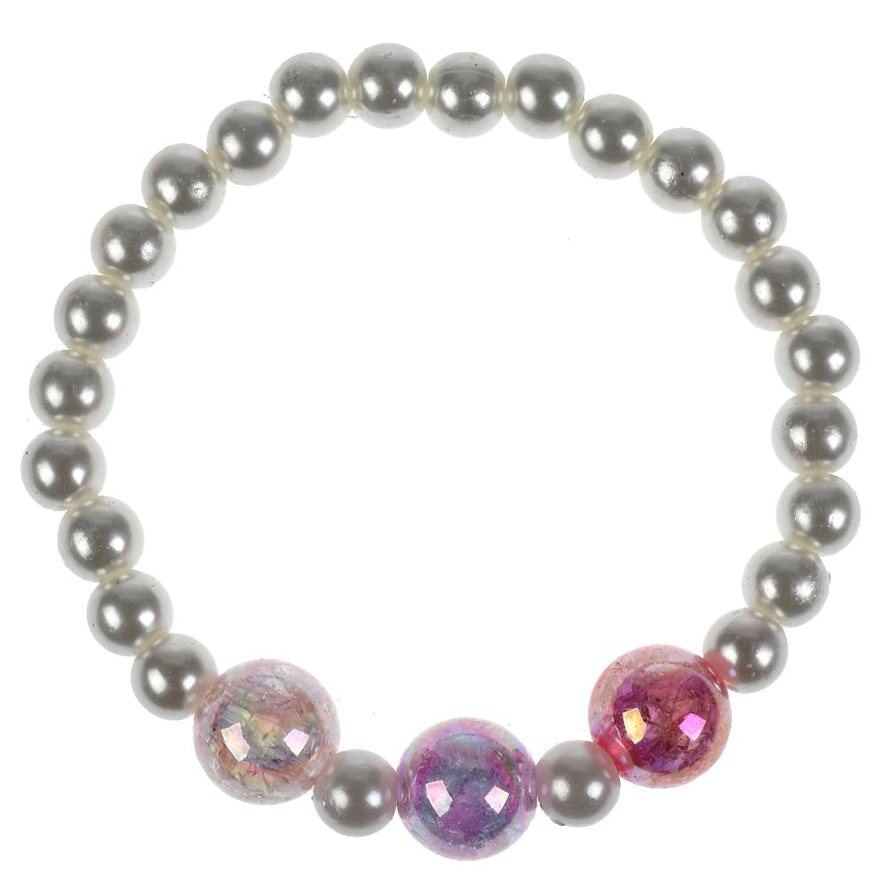 Аксессуары д/девочек СКАЗОЧНЫЙ ПАТРУЛЬ браслет цветы, 2шт в пак. МИЛАЯ ЛЕДИ уп-10шт в кор.100уп