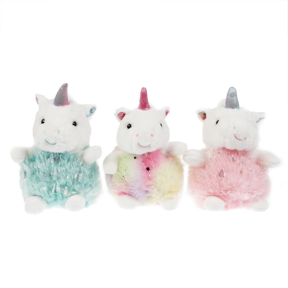 Игрушка мягкая дисплей "волшебные единороги", 14см,без чипа,в дисп МУЛЬТИ-ПУЛЬТИ уп-9шт в кор.12уп