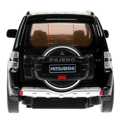 Машина металл свет-звук MITSUBISHI pajero 4wd turbo,14,5 см, двери, инерция Технопарк в кор.2*24шт