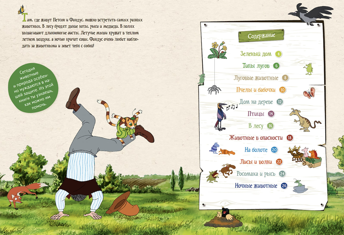 Петсон и Финдус изучают животных (второе издание, исправленное)