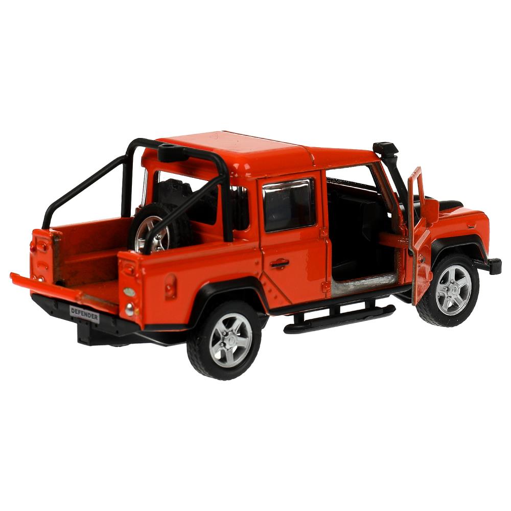 Машина металл land ROVER DEFENDER/HUMMER H2 PICKUP 12см,дв,баг,асс,дис. Технопарк уп-12шт в кор.6уп