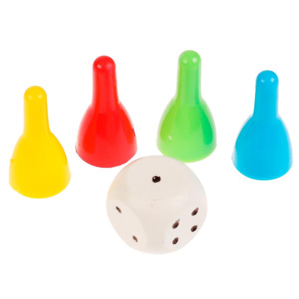 Воображайки. Настольная игра-ходилка. Синий Трактор. 217х330х27 мм. Умные игры. в кор.20шт