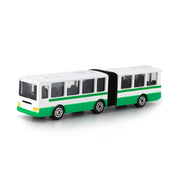 АВТОБУС С РЕЗИНКОЙ "ТЕХНОПАРК" МЕТАЛЛ. 12СМ В РУСС. КОР. в кор.2*72шт
