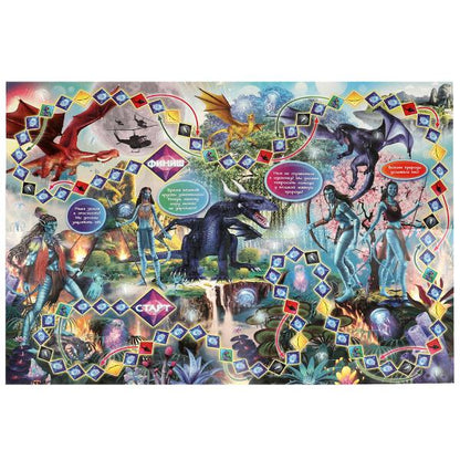 Планета Аватария. Настольная игра-ходилка. 217х330х27мм. Умные игры в кор.20шт