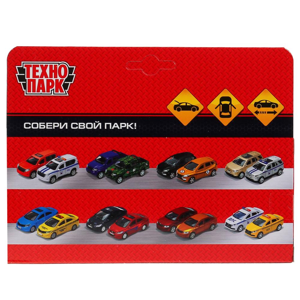 Технопарк. Модель "Renault Kangoo Реанимация" металл 12 см двери, багаж, желтая, арт.KANGOO-12AMB-YE