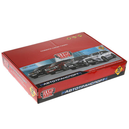 Машина металл CHEVROLET TAHOE/LEXUS LX570 12 см,двер,багаж,инерц,ассорт. Технопарк уп-12шт в кор.6уп