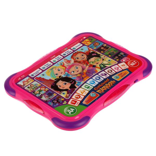 Обучающий планшет СКАЗОЧНЫЙ ПАТРУЛЬ 100 загадок,стихов,песен,форм.свет.блист.бат Умка в кор.2*24шт