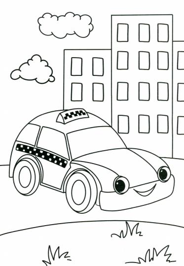 РАСКРАСКА А4 эконом. МИР ТРАНСПОРТА