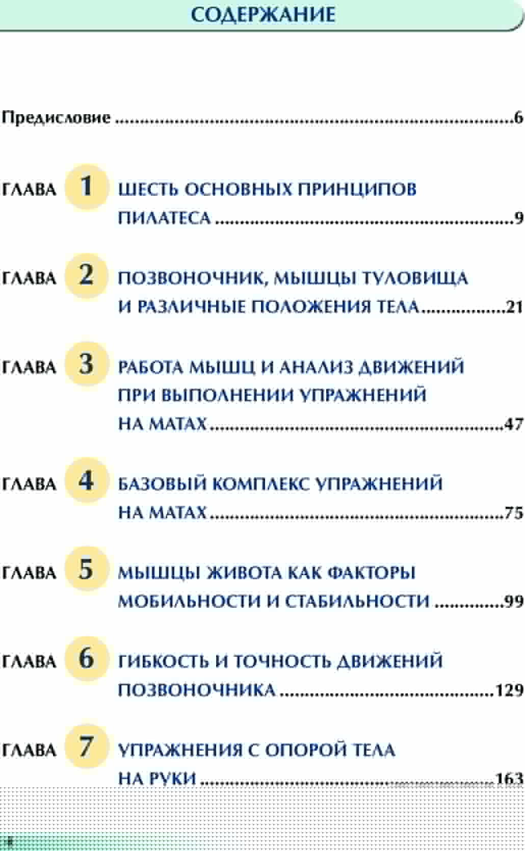Анатомия пилатеса