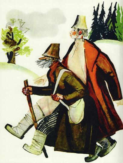 Русские народные сказки : [сб. рус. нар. сказок] / пересказ А. Н. Нечаева; ил. Ф. В. Лемкуля — М. : Нигма, 2016. — 80 с. : ил.