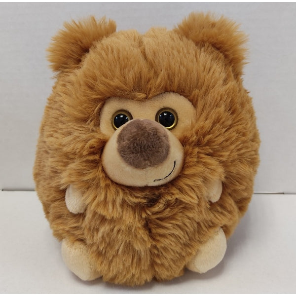 Игрушка мягкая мишка кругляш 15см без чипа, в пак. МУЛЬТИ-ПУЛЬТИ в кор.80шт