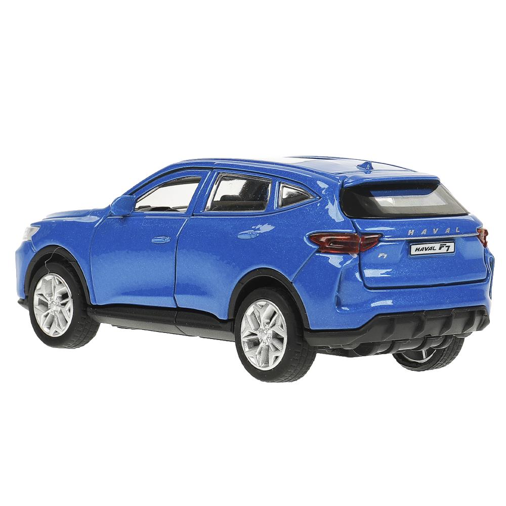 Машина металл HAVAL "haval f7", длина 12 см, дв, багаж, инер, синий, в кор. Технопарк в кор.2*36шт