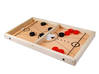 ДК.Настольная игра "Double Sling 2" (Дабл Слинг) (красные,черные фишки) (дерево) арт.02975