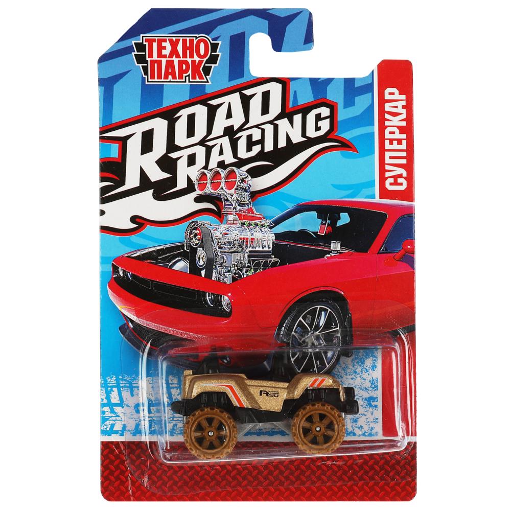 Машина металл ROAD RACING СУПЕРКАР 7,5 см, в ассорт, блист. Технопарк в кор.2*360шт
