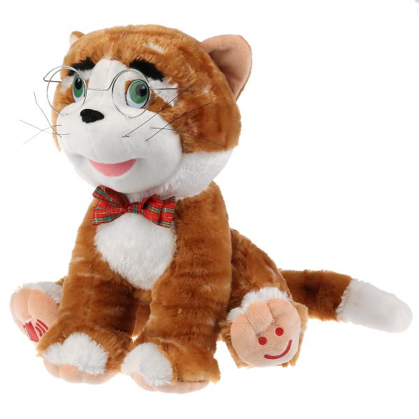 Игрушка мягкая Дружинина функц. "ученый кот матвей" 25см, муз. чип в кор. Мульти-пульти в кор.6шт