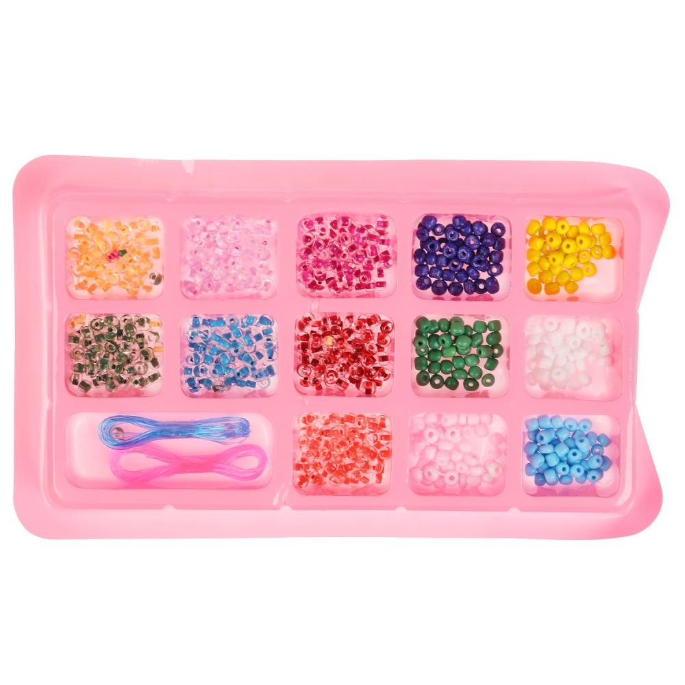 MultiArt. Набор для создния украшений из бусин "Enchantimals" 21х13х2 см арт.BEADSET-MID-EN3