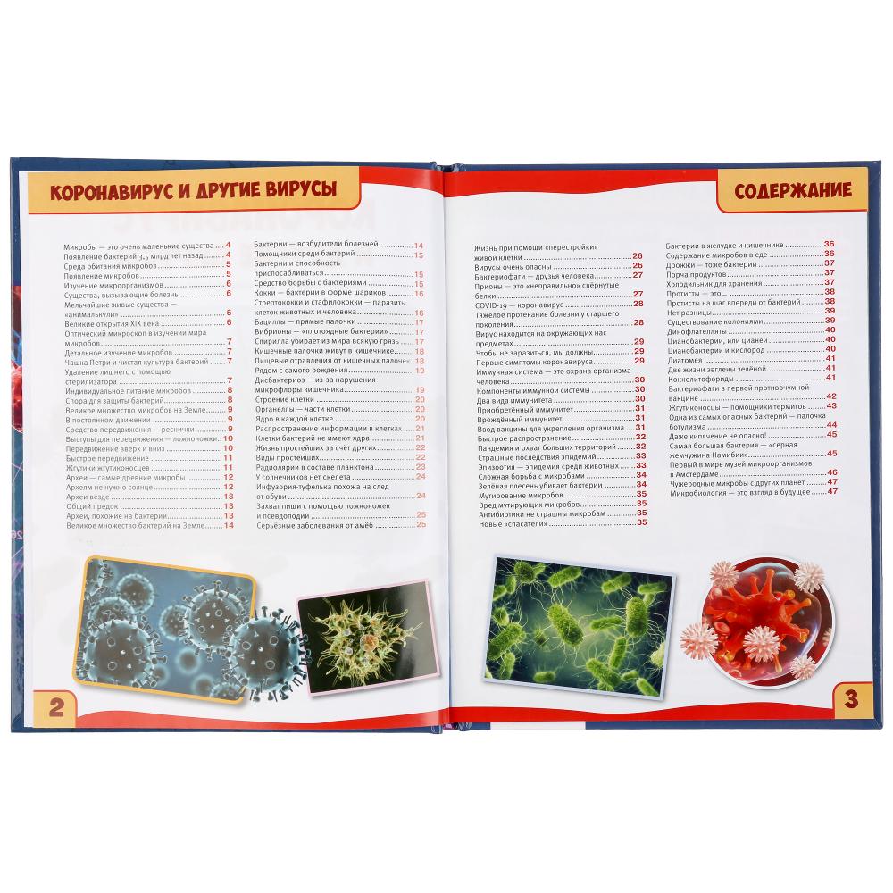 "УМКА". КОРОНАВИРУС И ДРУГИЕ ВИРУСЫ. 100 ФАКТОВ (ЭНЦИКЛОПЕДИЯ С РАЗВИВАЮЩ. ЗАДАНИЯМИ, А5) в кор.22шт
