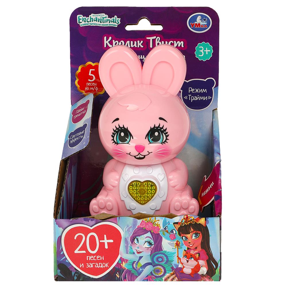 Кролик фигурка - трещотка ЭНЧАНТИМАЛС в кор. Умка в кор.96шт
