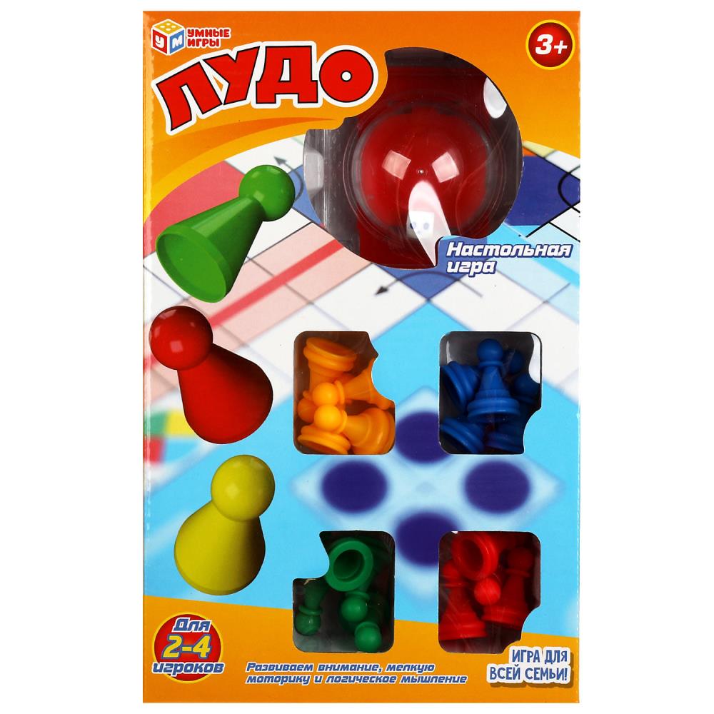 Игра настольная лудо, кор.23,5*15*5см Умные игры в кор.2*60шт