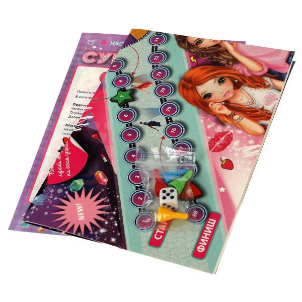 Супермодель. Настольная игра-ходилка в блистере малого формата. Умные игры в кор.50шт